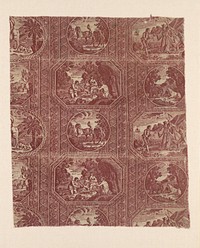 Eight Fables of La Fontaine (Furnishing Fabric) by Hartmann et Fils (Producer)