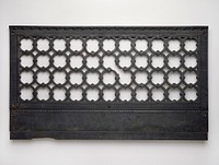 Marquette Building: Elevator Grille Base by Holabird and Roche (Architect)