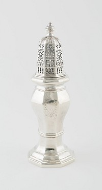 Canister (one of three) by Edward Workman (Silversmith)