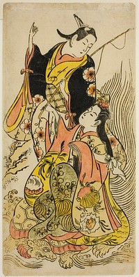 A Modern Version of Urashima Taro by Torii Kiyomasu II