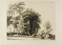 The Road to St. Gilles by Louis Auguste Lepère