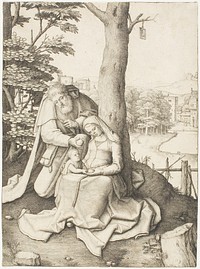 The Holy Family by Lucas van Leyden