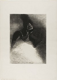 Frontispiece to A Gustave Flaubert (To Gustave Flaubert) by Odilon Redon