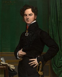 Amédée-David, the Comte de Pastoret by Jean Auguste Dominique Ingres