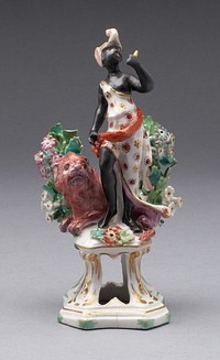 Figure of Africa by Bow Porcelain Factory