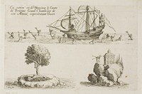 Entry of M. le Comte de Brionne, Grand Chamberlain of His Highness, Representing Jason, from The Combat at the Barrier by Jacques Callot