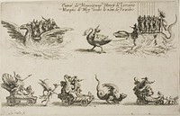 Entry of Monseigneur Henry de Lorraine, Marquis de Moy, under the Name of Pirandre, from The Combat at the Barrier by Jacques Callot