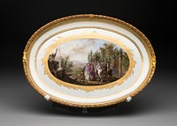 Oval Tray by Meissen Porcelain Manufactory (Manufacturer)