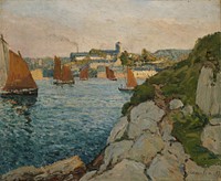 Douarnenez in Sunshine by Maxime Maufra