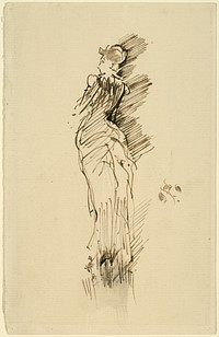 Portrait of Miss Maud Franklin by James McNeill Whistler