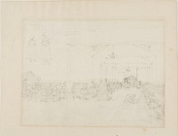 Study for Dining Hall, Asylum by Augustus Charles Pugin