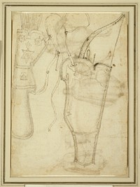 Bowcase and Quiver of Arrows by Pisanello