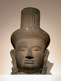 Head of a Male Deity (Deva)