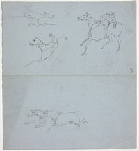 Sketches of a Jockey by George Alken, II