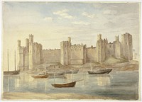 Caernarvon Castle by Elizabeth Murray