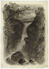 Mountain Waterfall by Elizabeth Murray
