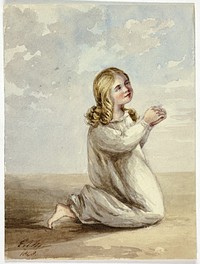 Child Praying by Elizabeth Murray