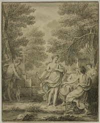 Diana and Actaeon by Jean Jacques de Boissieu