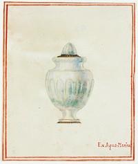 Aquamarine Urn by Giuseppe Grisoni