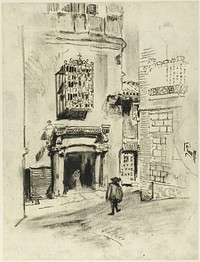 A Doorway, Toledo by Joseph Pennell