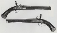 Pair of Flintlock Pistols by Lazzarino Cominazzo