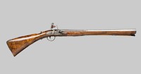 Flintlock Blunderbuss with a Folding Butt