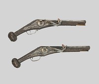 Pair of Wheellock Pistols