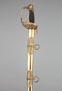 Cavalry Officer's Saber with Scabbard