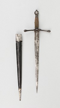 Parrying Dagger with Scabbard