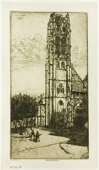 Tour St. Laurent, Rouen by Donald Shaw MacLaughlan