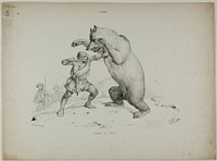 Bear Hunting by Victor Jean Adam