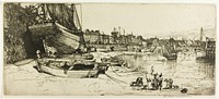 Le Port de Boulogne-sur-Mer by Donald Shaw MacLaughlan