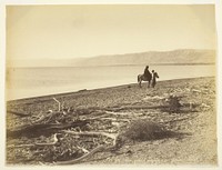 Mer Morte et Montagnes de Judée. Palestine (The Dead Sea and the Mountains of Judea, Palestine) by Félix Bonfils