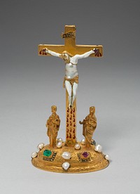 Christ on the Cross with the Virgin and Saint John the Evangelist