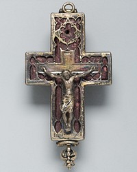 Double-Sided Pendant Reliquary Cross
