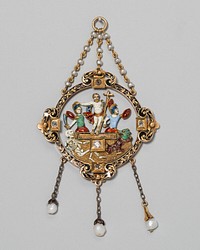 Pendant with Resurrection