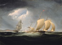 Capture of the Tripoli by the Enterprise by Thomas Birch