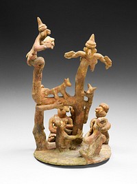 Model of a Tree-Climbing Ritual by Nayarit