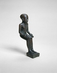 Statuette of Imhotep by Ancient Egyptian