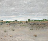 Wind-Swept Sands by William Merritt Chase