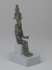 Statuette of Osiris-Iah by Ancient Egyptian