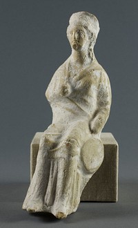 Statuette of a Seated Woman by Ancient Greek