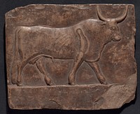 Relief of a Bull by Ancient Egyptian