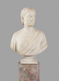 Mrs. Potter Palmer by Hiram Powers (Sculptor)