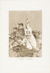 Nothing could be done about it, plate 24 from Los Caprichos by Francisco José de Goya y Lucientes