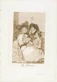 The Filiation, plate 57 from Los Caprichos by Francisco José de Goya y Lucientes