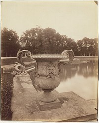 Versailles, Vase, Bassin de Neptune by Jean-Eugène-Auguste Atget