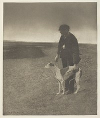 The Poacher - A Hare in View, (Suffolk) by Peter Henry Emerson