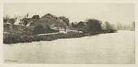 Brickfield on the River Bure (Norfolk) by Peter Henry Emerson