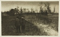 A Toad in the Path: Early Spring in Norfolk by Peter Henry Emerson